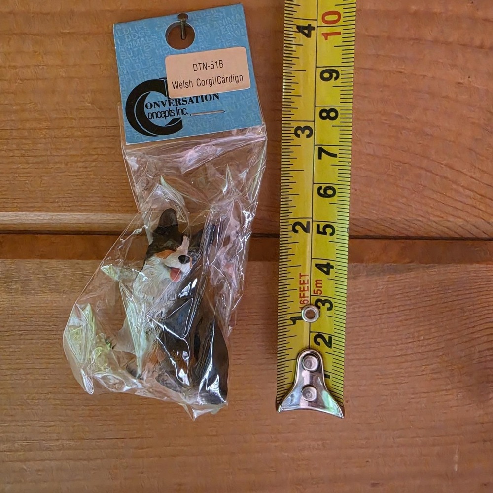 Conversation Concepts Vintage Welsg Corgi Cardigan 2"‎ Dollhouse Figurine - Picture 4 of 6